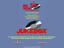 Tablet Screenshot of jukeboxmag.com